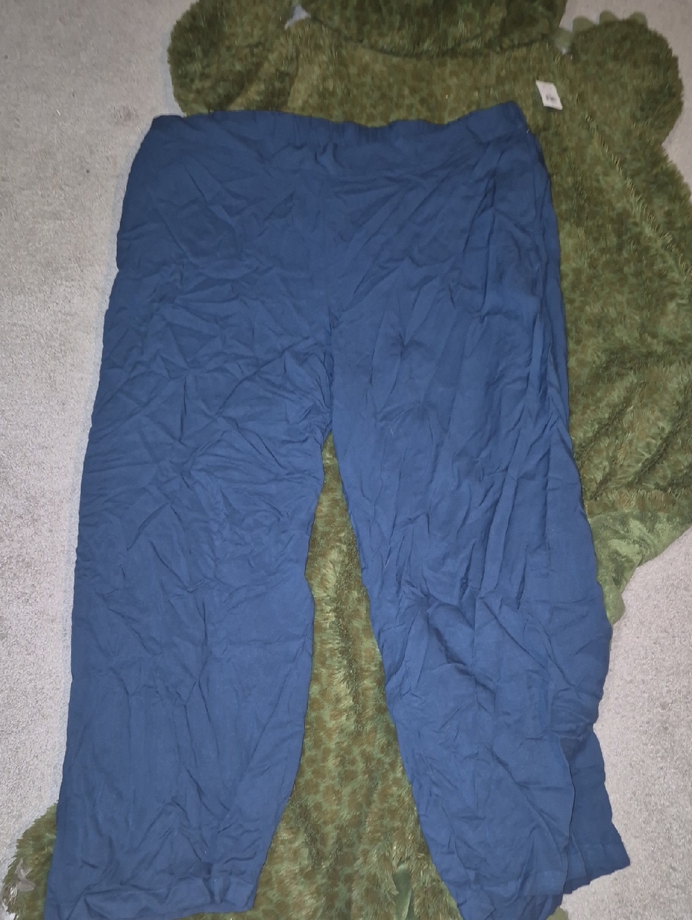 Old Navy Wide Leg Pants in Navy Blue